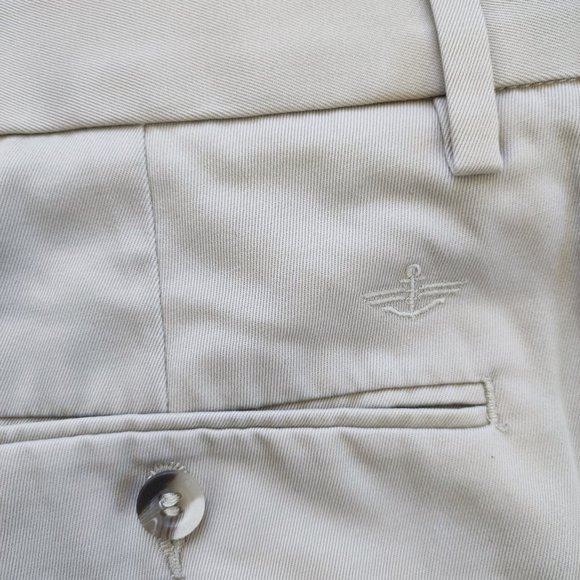 Dockers casual pants cream colour men's size 36 x 32 - Picture 4 of 6